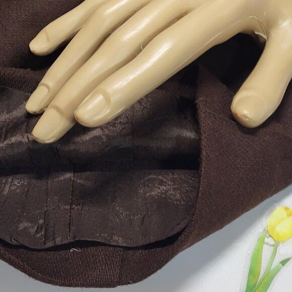 Worthington Not Worn, Women's Brown 100% Wool, Elastic Waist Pants, Size 12 - Picture 9 of 9